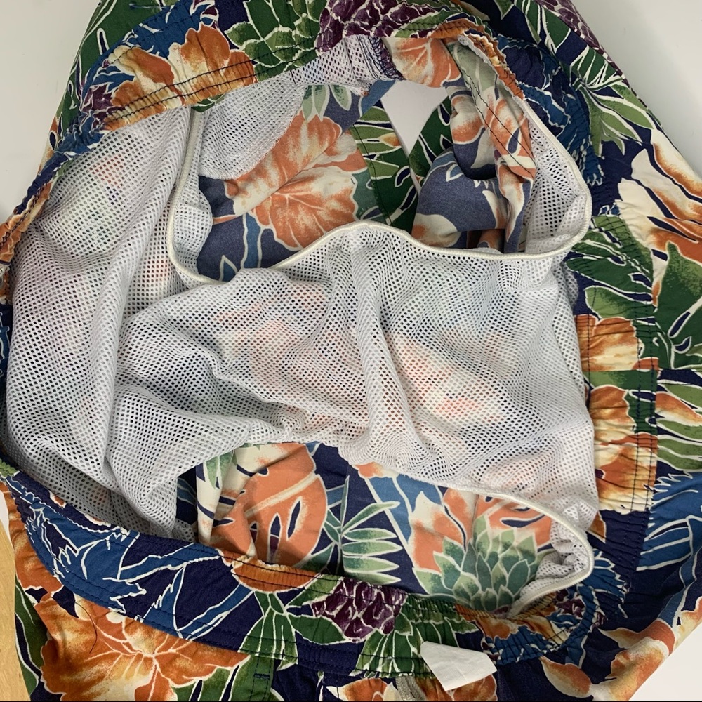 J. Crew Tropical Print Drawstring Elastic Waist S… - image 7